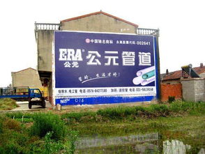 农村墙体广告表现特色分析